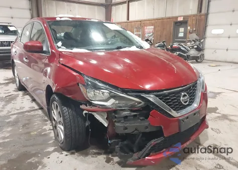 2019 Nissan Sentra Sv z USA, uszkodzony, nr VIN 3N1AB7AP8KY356856
